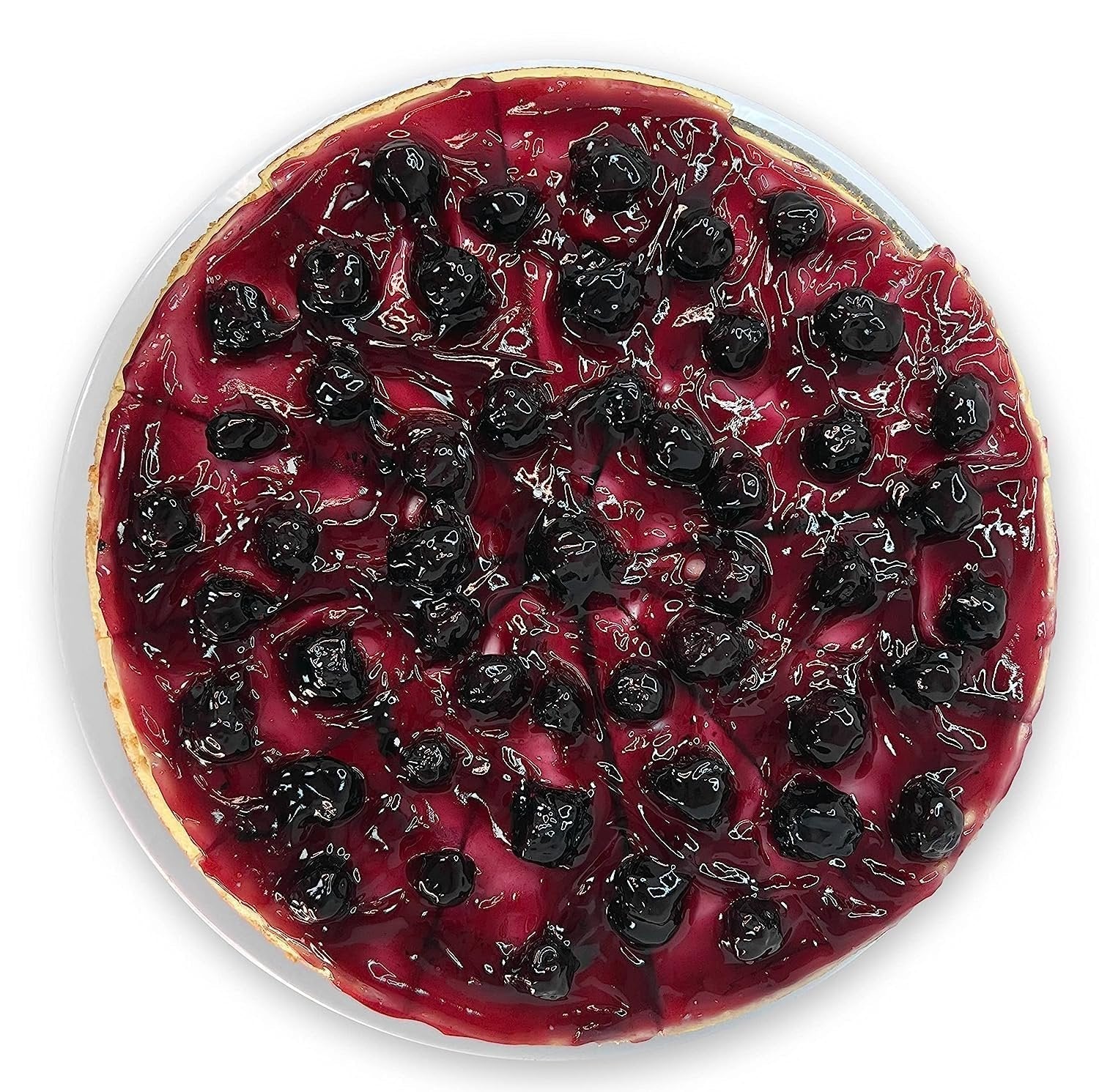Andy Anand Indulgent Sugar Free Blueberry Cheesecake - Made with Fresh Cream, Perfectly Crafted, Best Cheese Cake For Celebrations & Dessert Lovers (2.8 lbs)