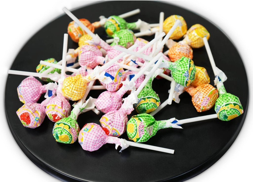 Andy Anand Vitamin C Low Calorie Lollipops,Fruit Flavors, 8.8 oz - Kids Vitamin C Pops, Kids Love Them! Sweetened with real fruit Juice