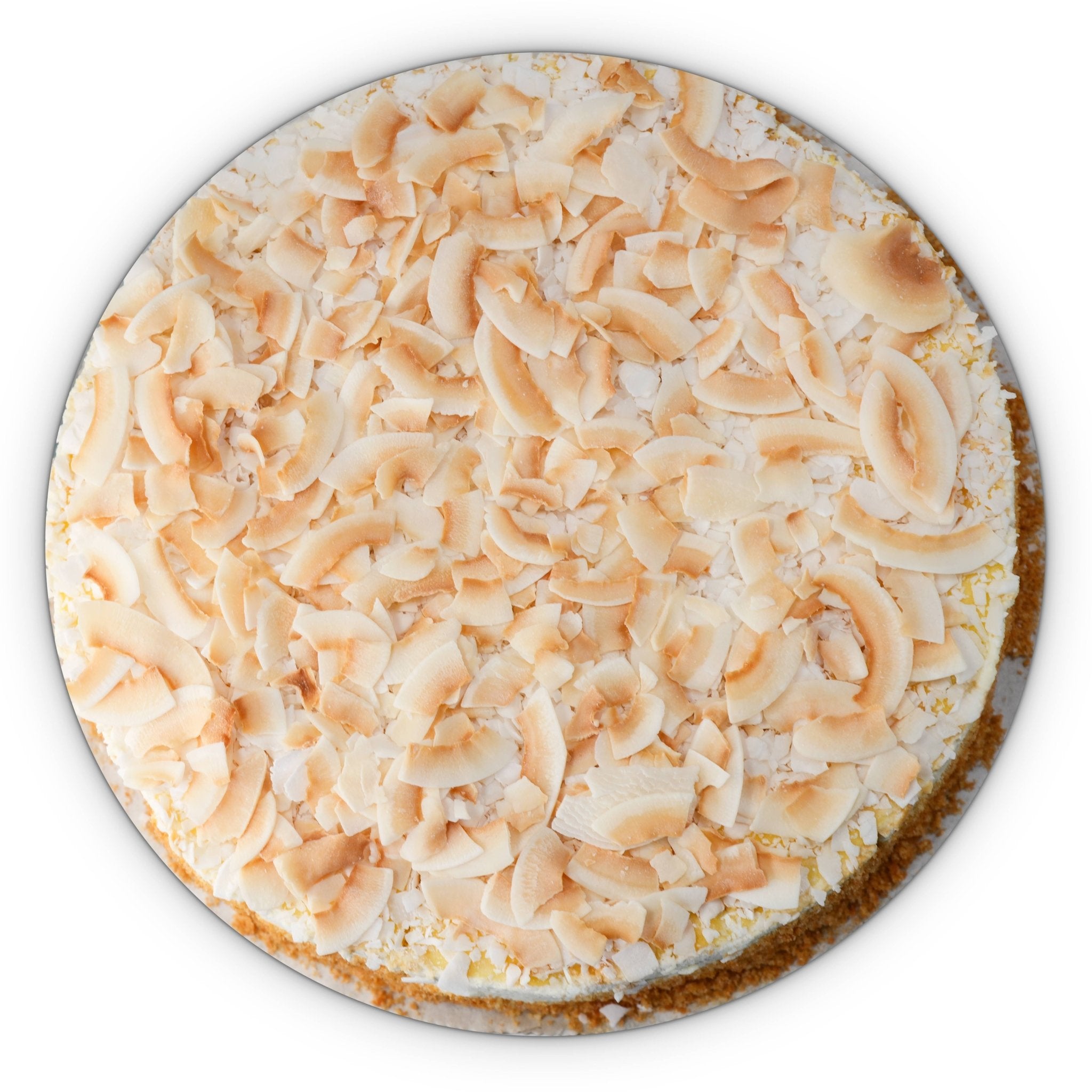 ANDY ANAND CHOCOLATIER Sugar Free Coconut Lemon Mousse Cake (3 lbs) - Luscious, Creamy Bakery Desserts, Guilt-Free Indulgence (3 lbs)