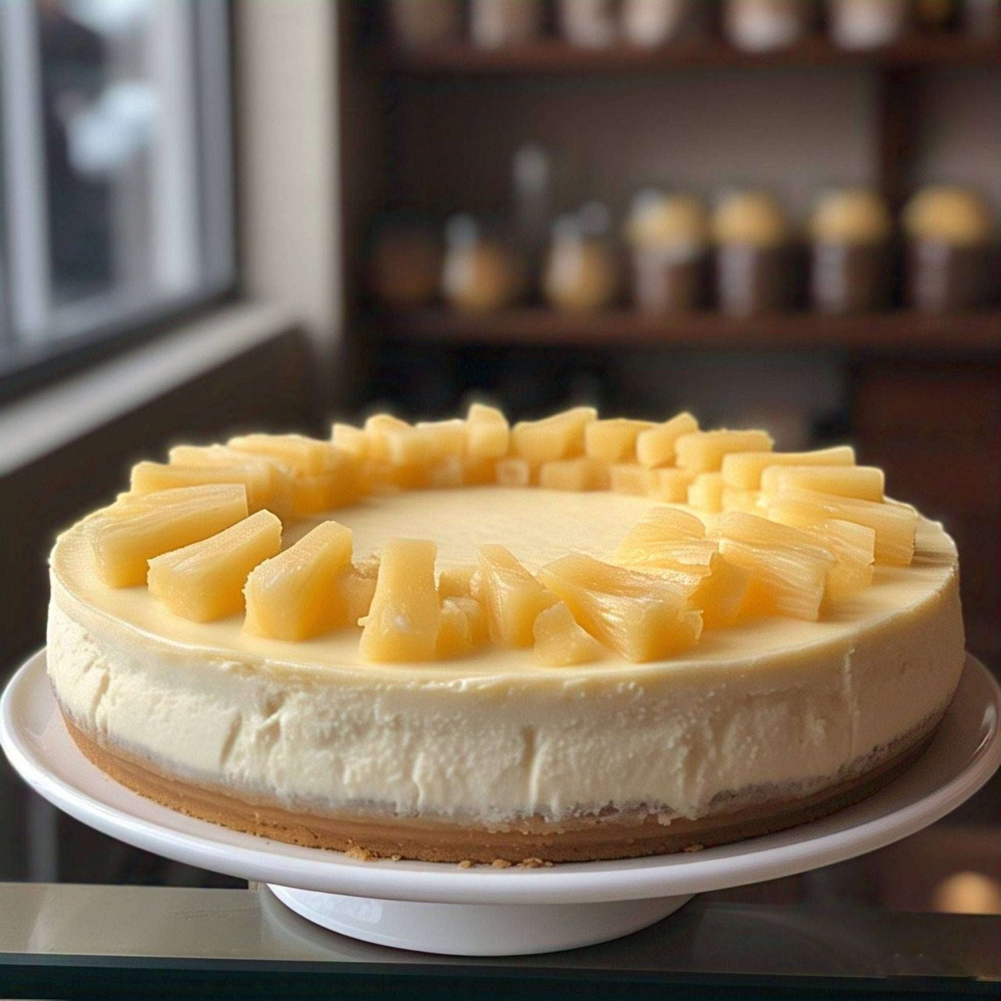 Andy Anand Tres Leche Cake Sugar Free Pineapple Celebration Dessert 2.5 lbs