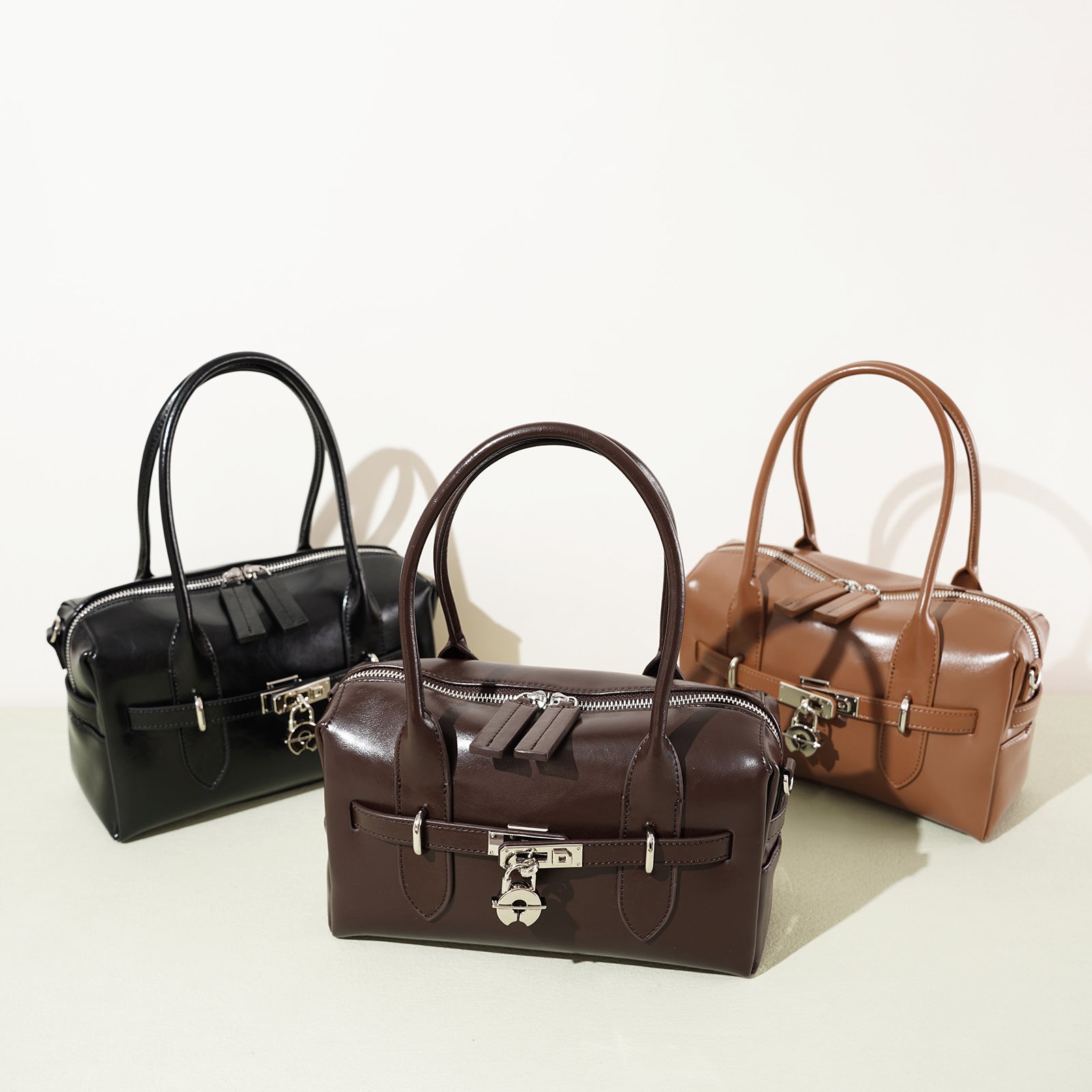 Cortical Women's Spliced Casual Crossbody Bag