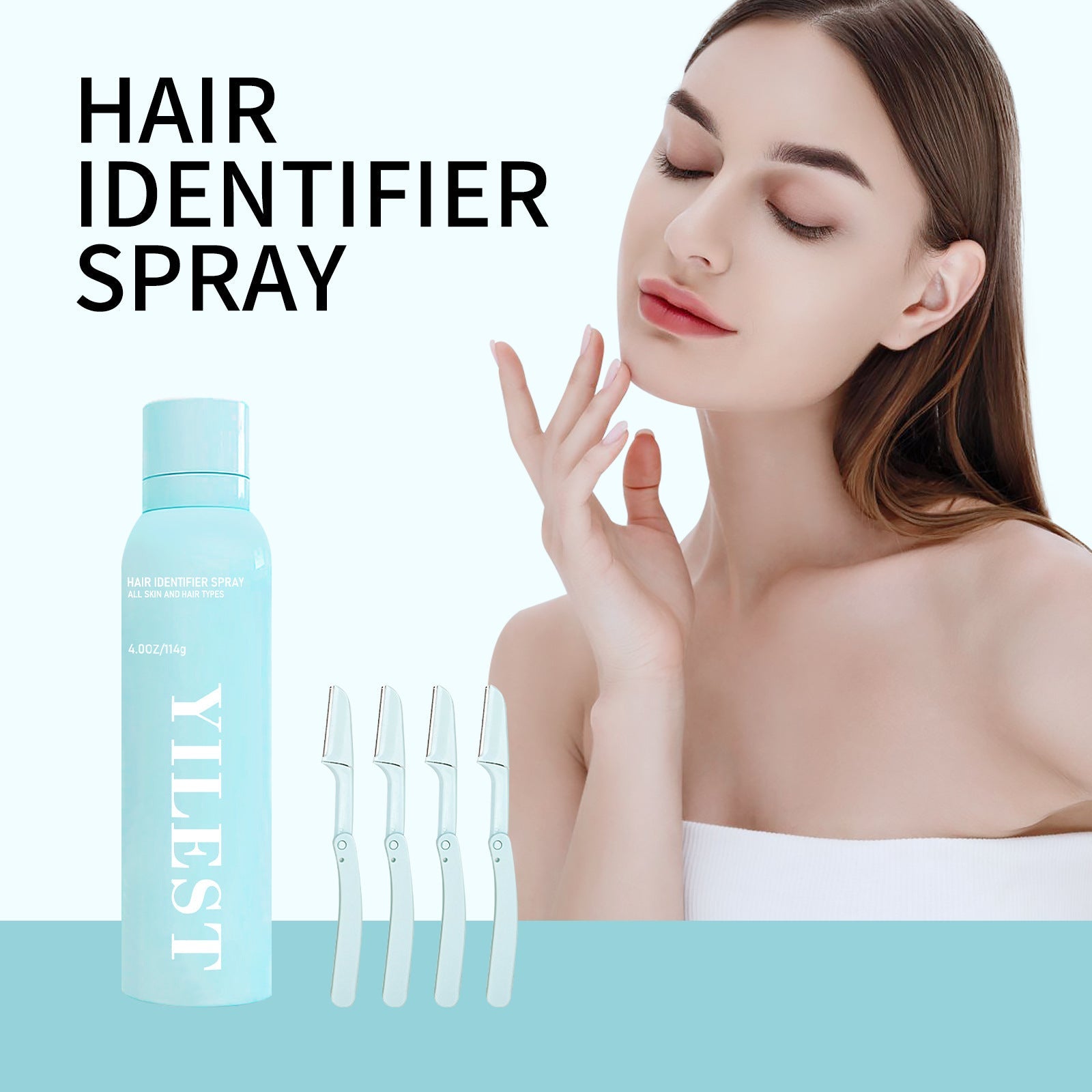 Hair Recognition Spray Suit Face