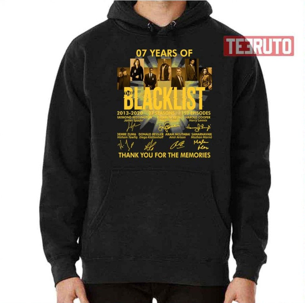 07 Years Of The Blacklist Unisex T-Shirt