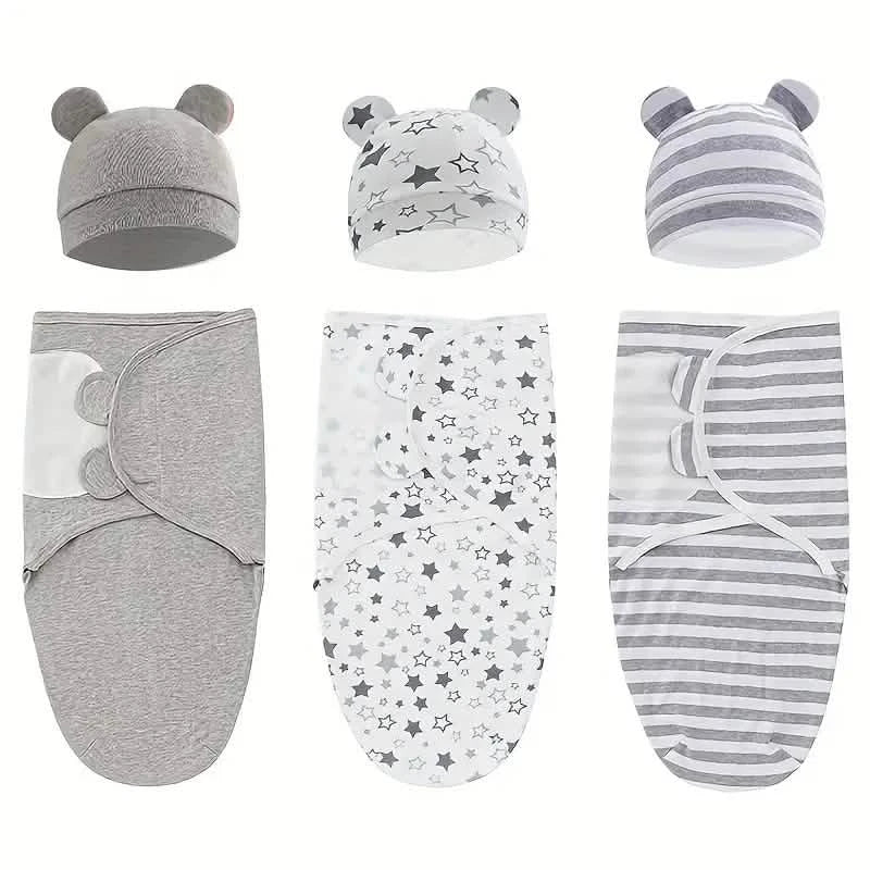 Easy-to-Wrap Swaddling Blankets For Newborns
