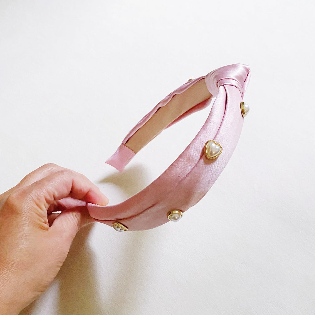 Liz Heart Embellished Headband