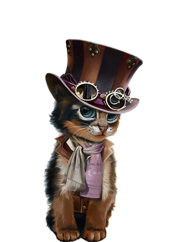 Steampunk cat