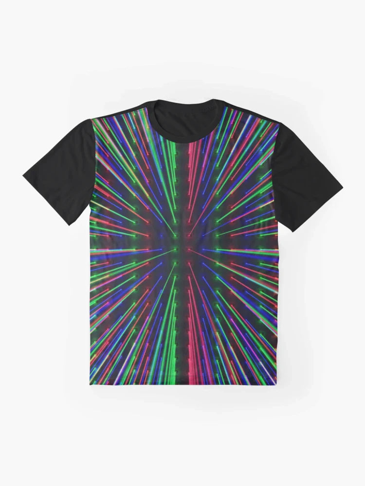 Colored 3d laser look design