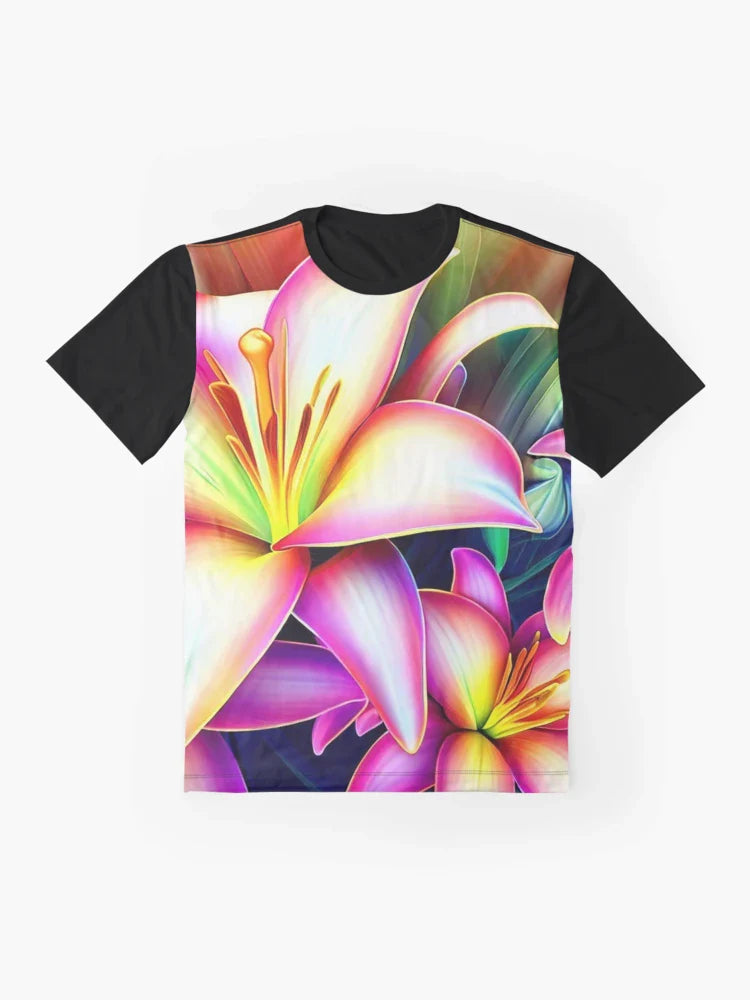 Blossoming Radiance: Vibrant 3D Flowers
