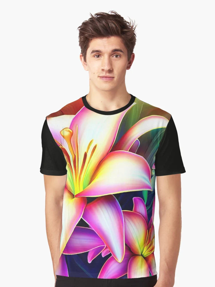 Blossoming Radiance: Vibrant 3D Flowers