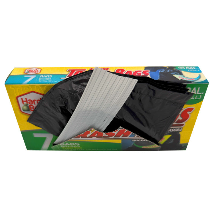33 Gallon Trash Bags - 7 Count