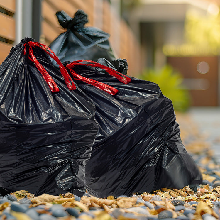 30 Gallon Draw String Trash Bags (8 count)