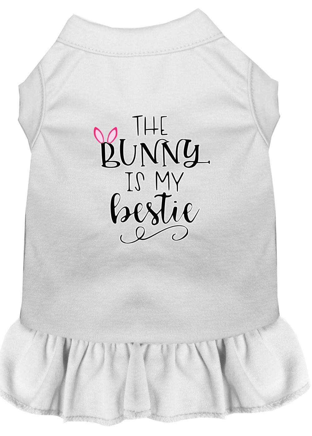 Pet Dress "The Bunny Is My Bestie"