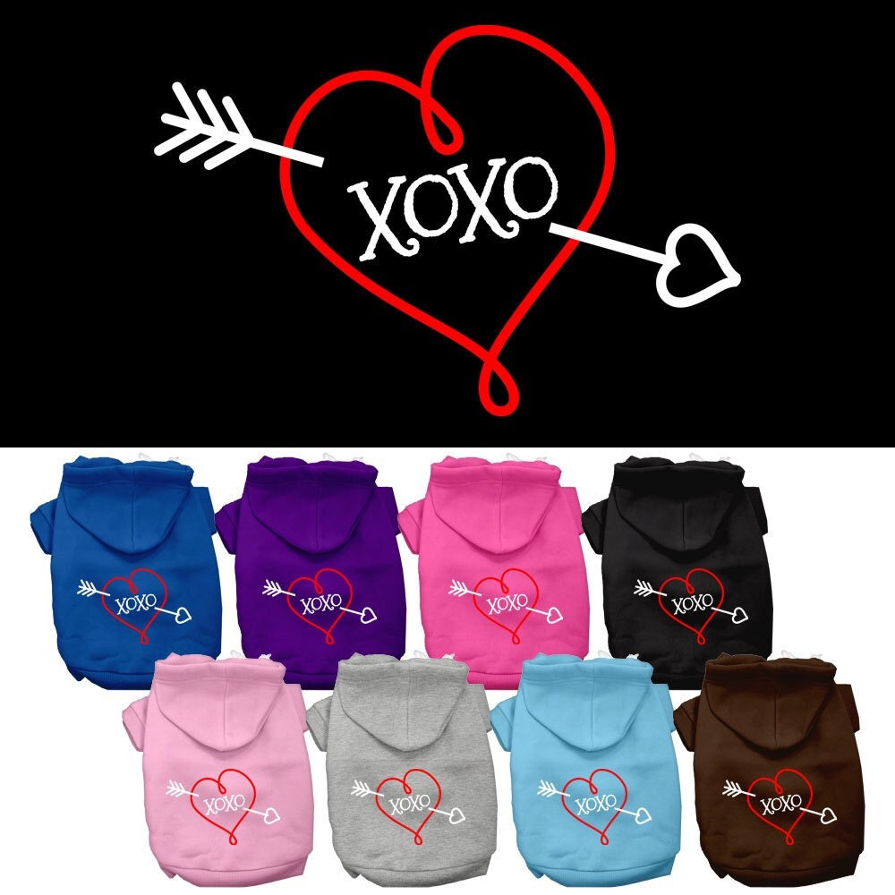 Pet Hoodie "XOXO"