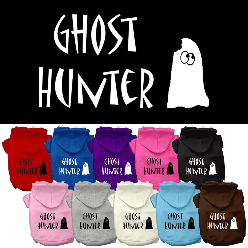Halloween Pet Hoodie "Ghost Hunter"