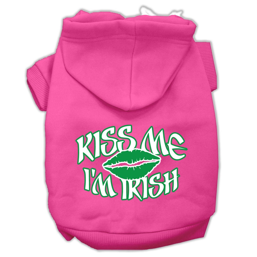Pet Hoodie "Kiss Me I'm Irish"