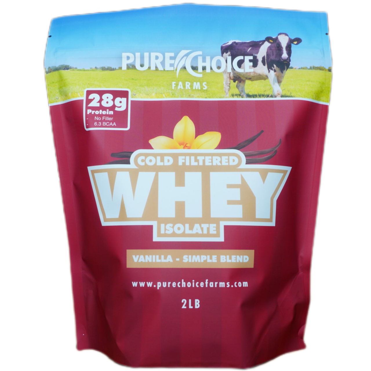 Whey Protein Isolate with Organic Vanilla - Whey Protein image