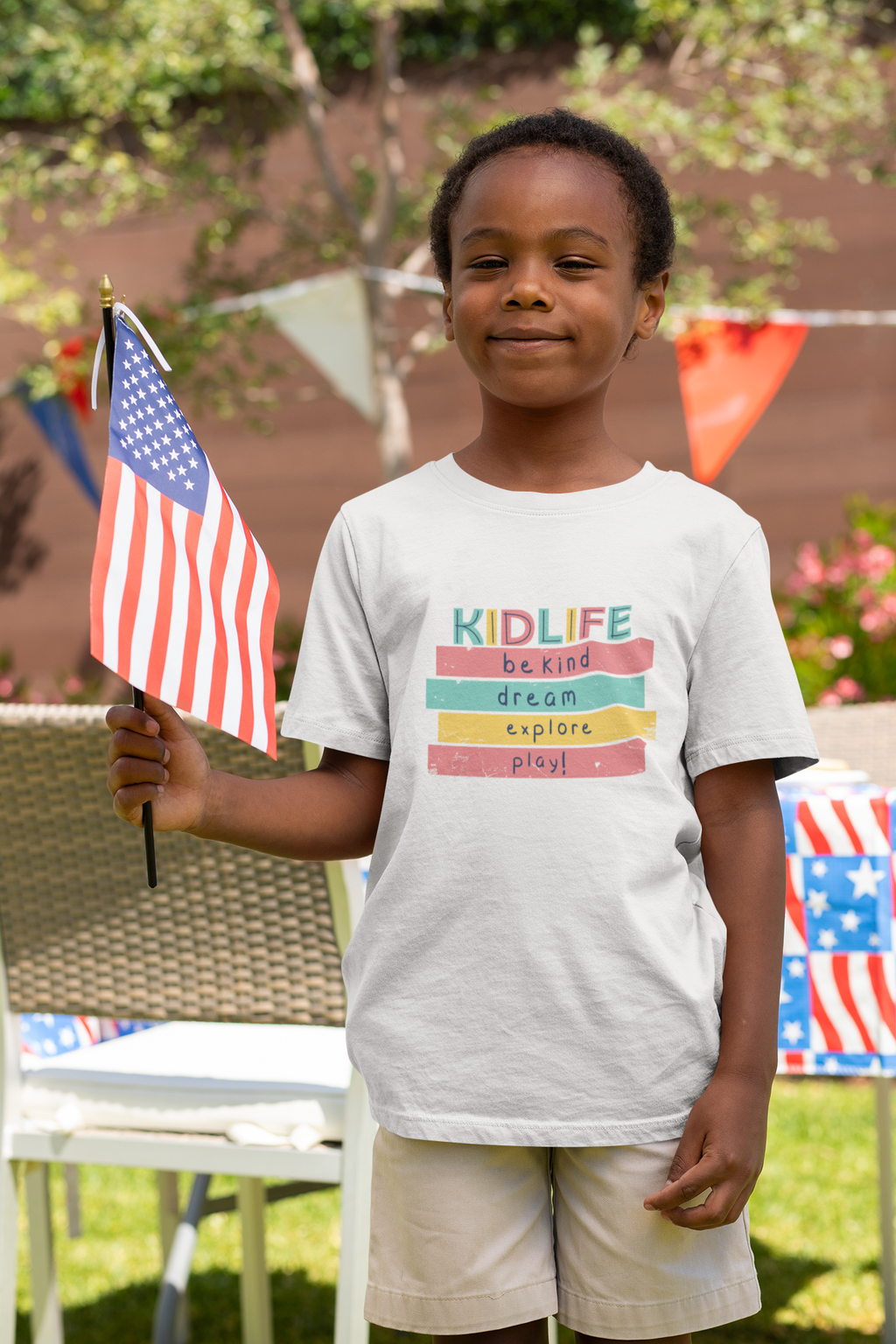KIDLIFE BE KIND, DREAM, EXPLORE, PLAY TSHIRT