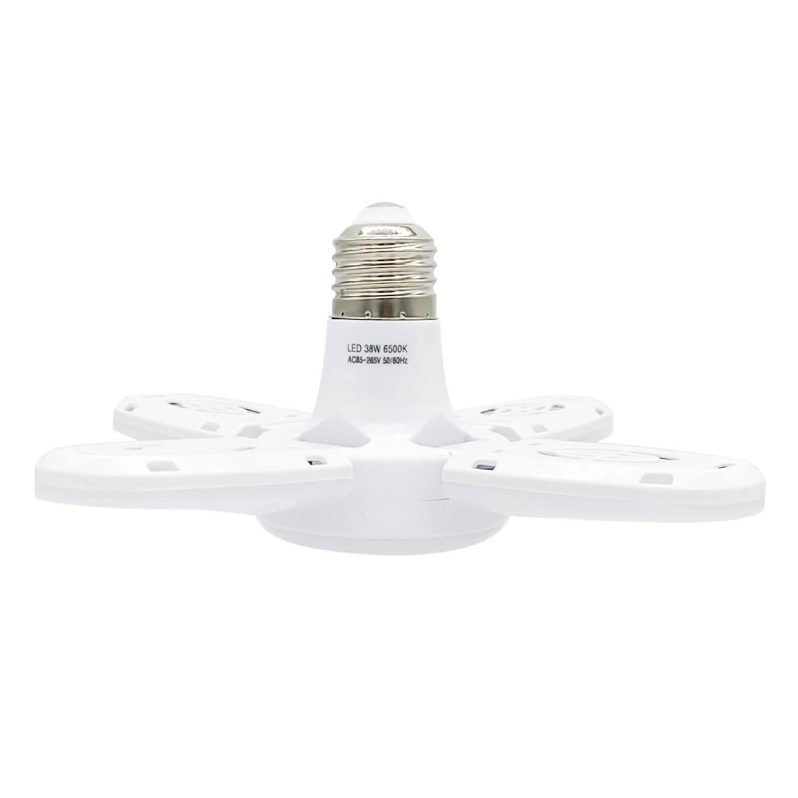 LED Dimmable Garage Ceiling Lights with 4 Adjustable Panels