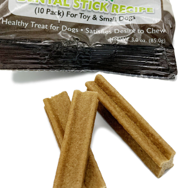 3 oz Small Pet Dental Sticks (10 Sticks)