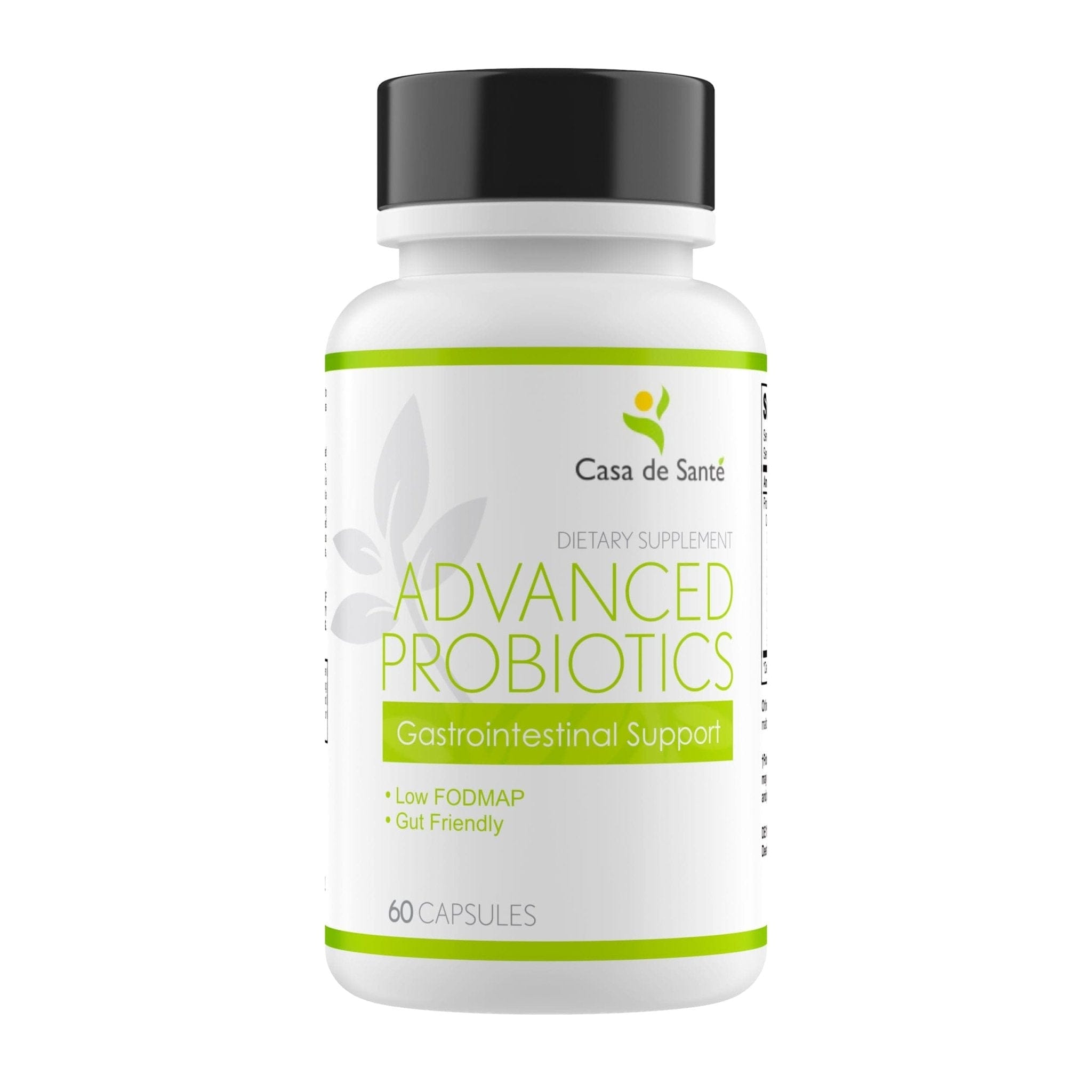 Advanced Probiotics GI Support MD PhD Formulated Gut Friendly Low FODMAP