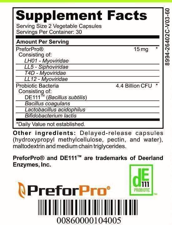 GLP-1 Digestive Support Synbiotic MD PhD Formulated, Low FODMAP