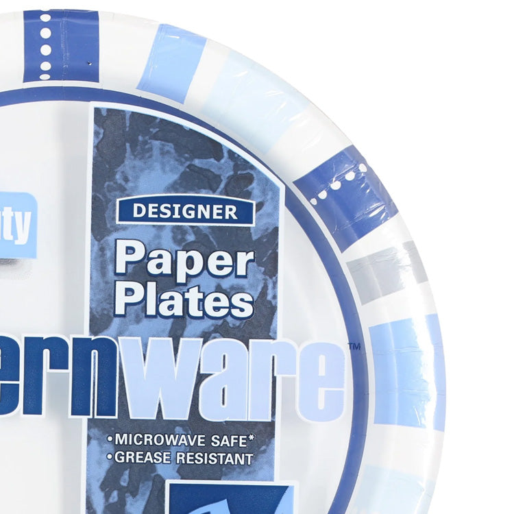 10.06" Designer Paper Plates (10 count)
