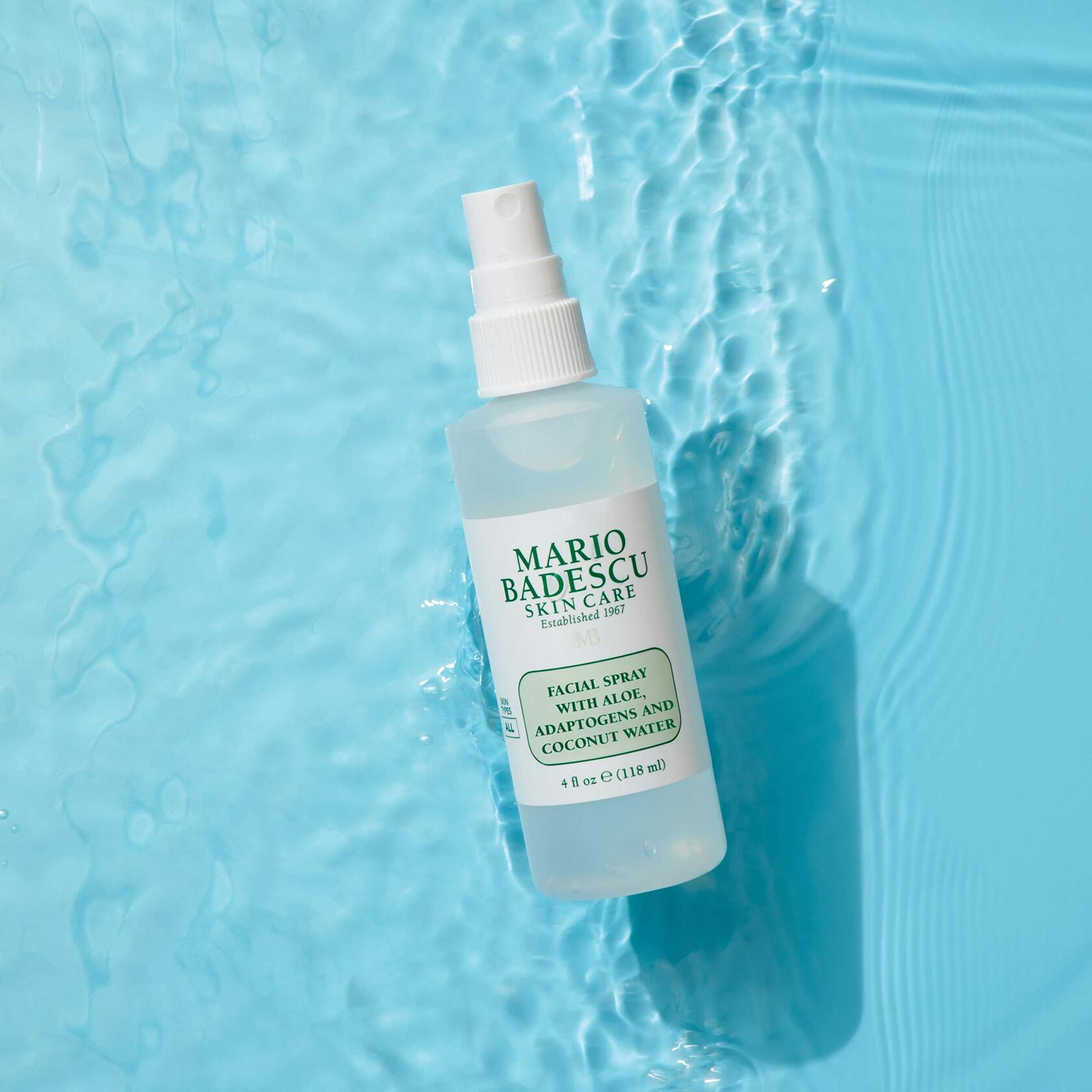 Mario Badescu Facial Spray Aloe Coconut Water Setting Refreshing 4oz New