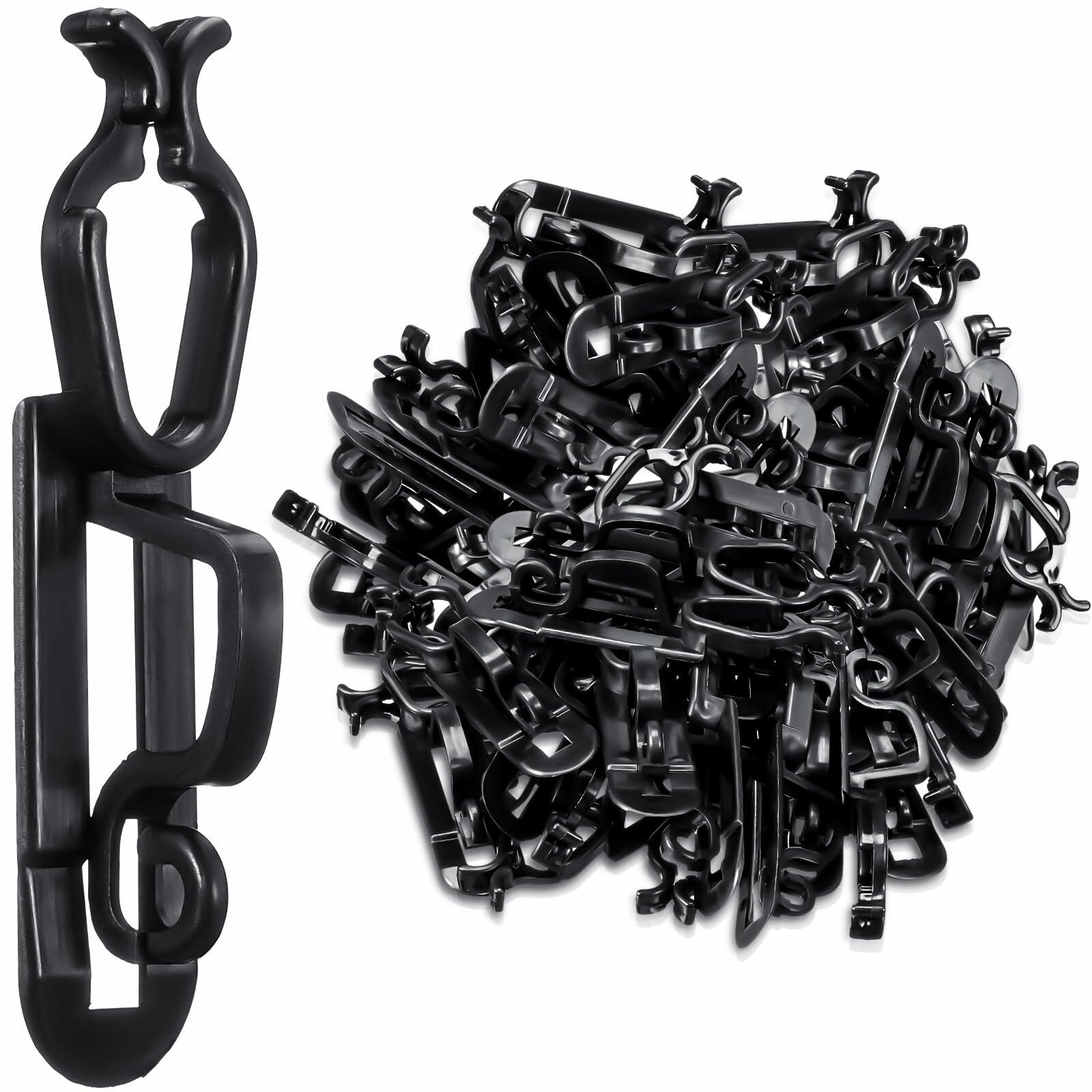Blulu Light Hooks Green 60pcs Compatible with C9 C7 C6 Outdoor Clips