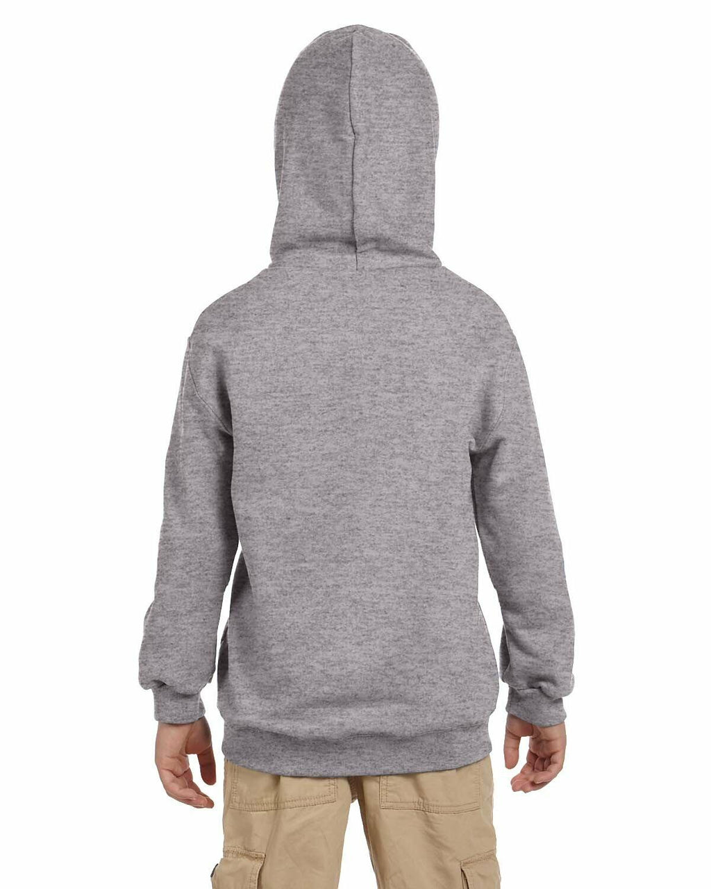 Champion Youth Pullover Hoodie Light Steel Size Small