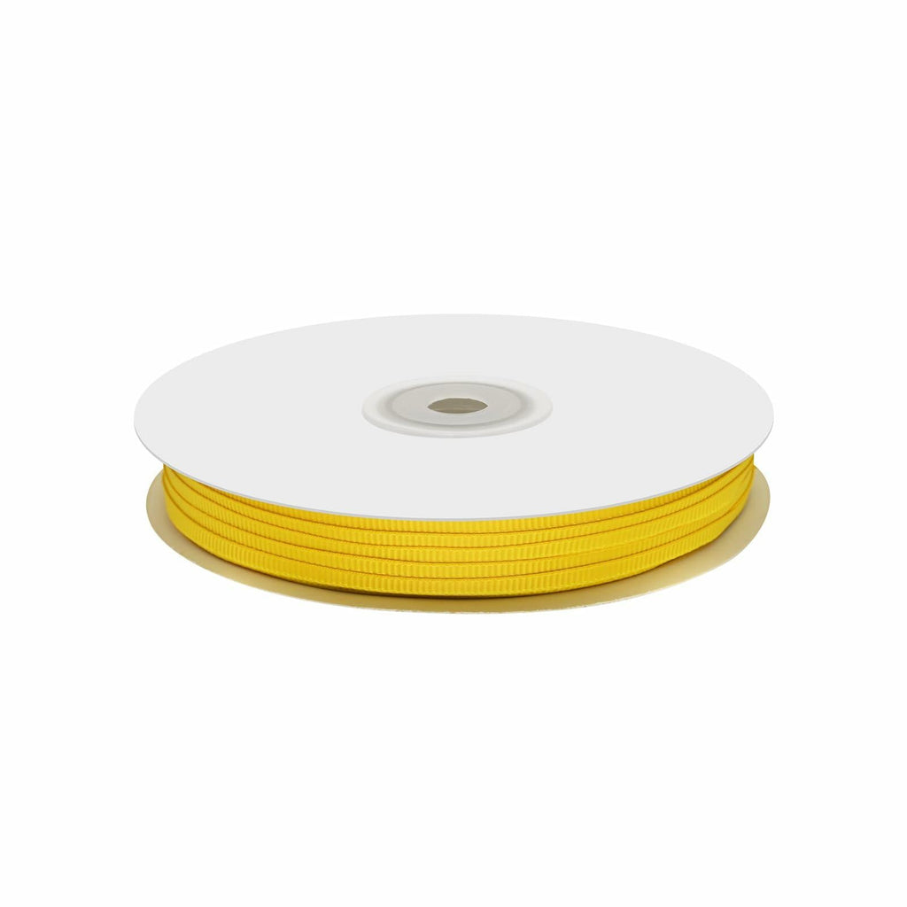 Maclemon 1.5in x 50yd Maize Grosgrain Ribbon Gift Wrapping Wedding Decor