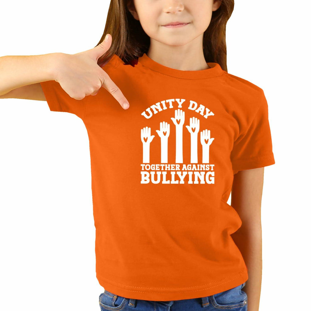 Unity Day Youth Heart Rainbow Be Kind Shirt Size 5T