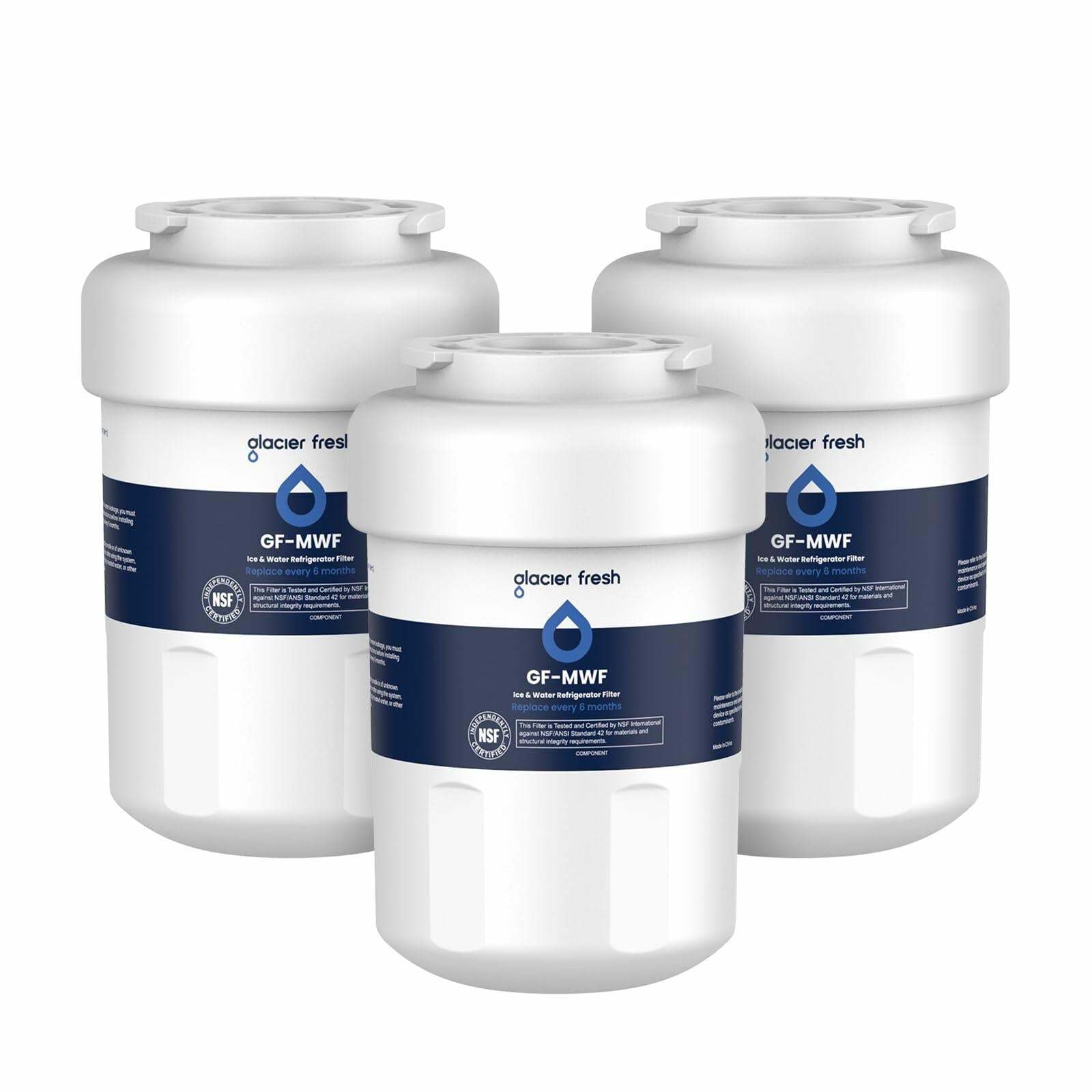 [Like New] GLACIER FRESH Replacement MWF Refrigerator Water Filters 3 Pack SmartWater