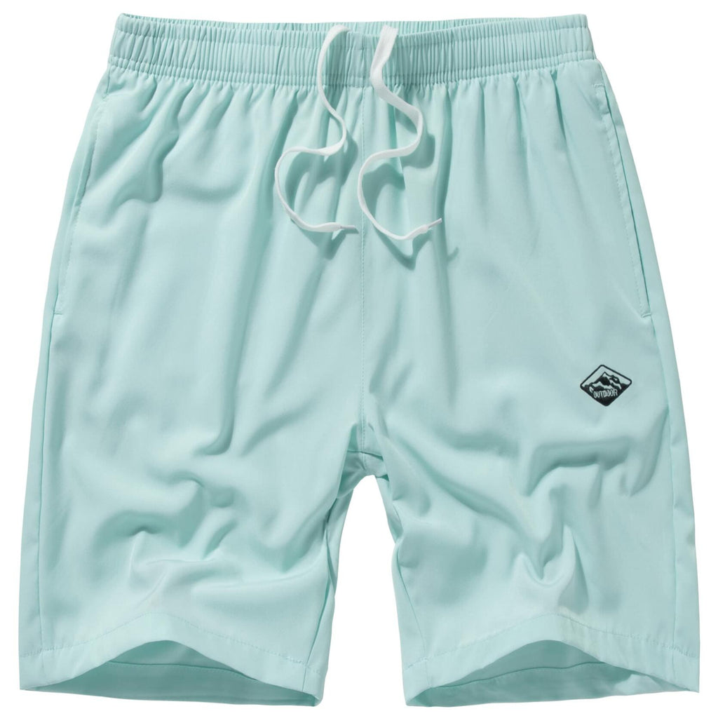 Vcansion Men's Outdoor Hiking Quick Dry Shorts Pea Green Size 4XL 39-40