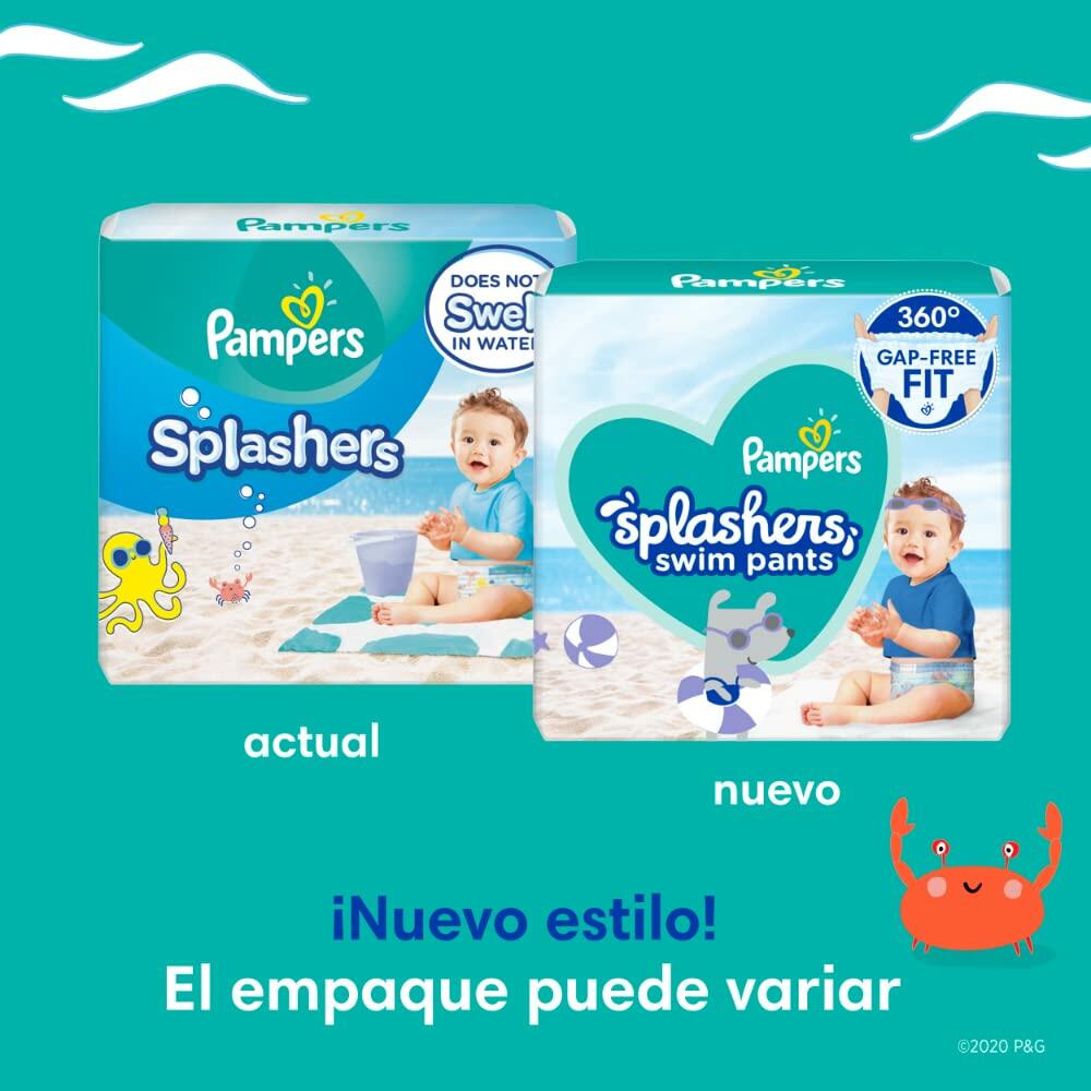 Pampers Splashers Swim Diapers Fruit Punch 11 Ct Size Medium