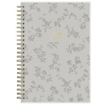 The Everygirl Wellness Planner 2025 Weekly Monthly 5x8 Marchesa Gray