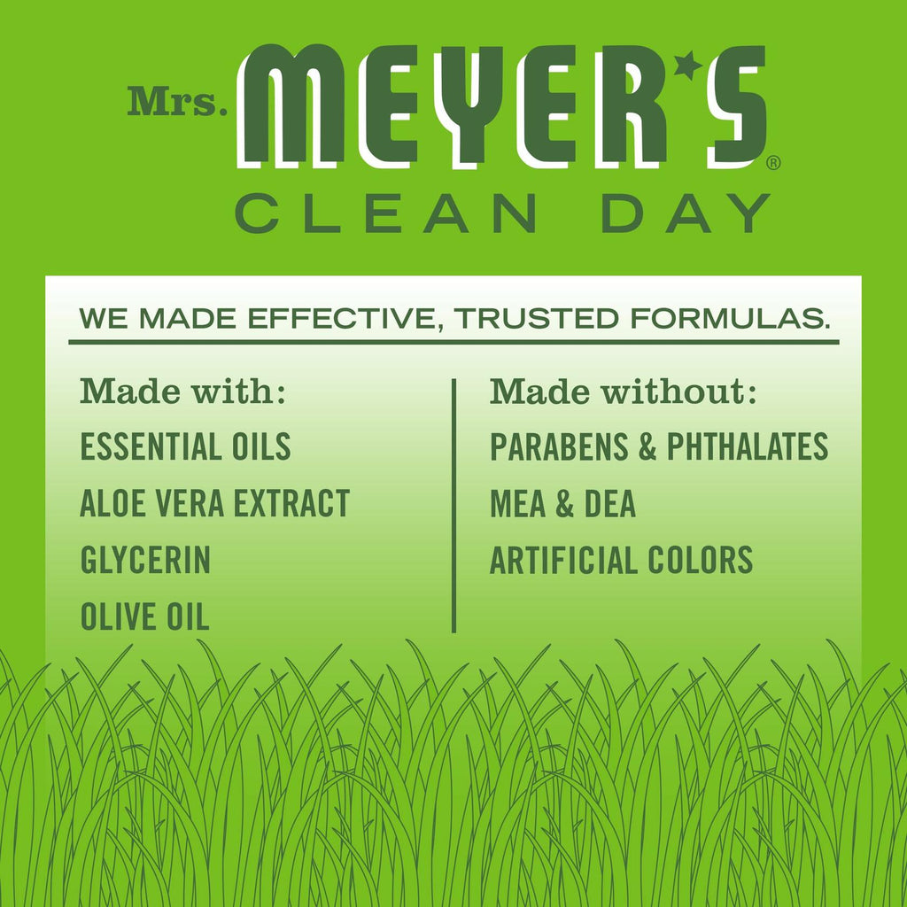 MRS. MEYER'S CLEAN DAY Liquid Hand Soap Fresh Cut Grass Scent 12.5oz