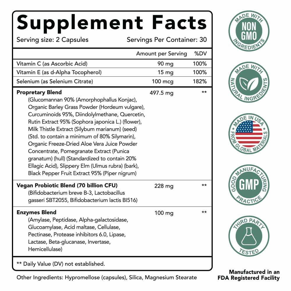 KLISSEN ProJuvenate+ Probiotic Weight Management Women 70B CFU 60 Ct