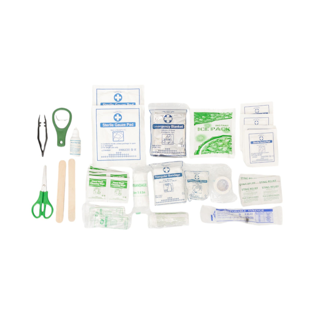 Country Living 50-Piece Pet Travel First Aid Kit for Emergencies, Safety, Adventure & On-the-Go Pet Care
