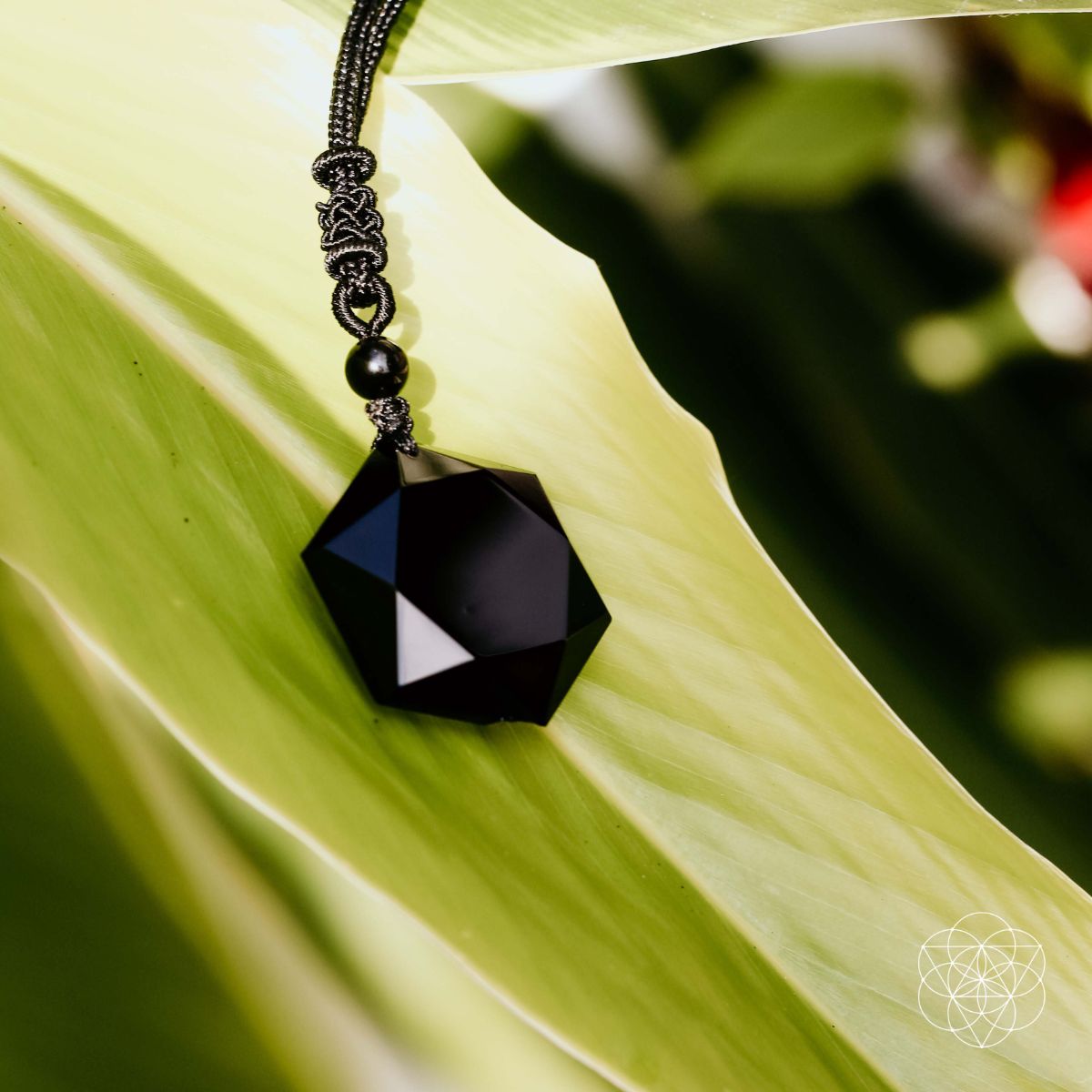 Premium Black Obsidian Talisman - Pendant Necklaces image