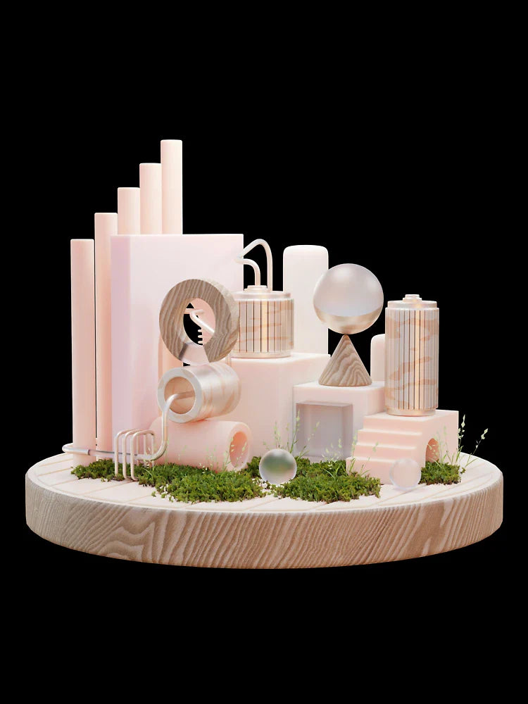 3D illustration art