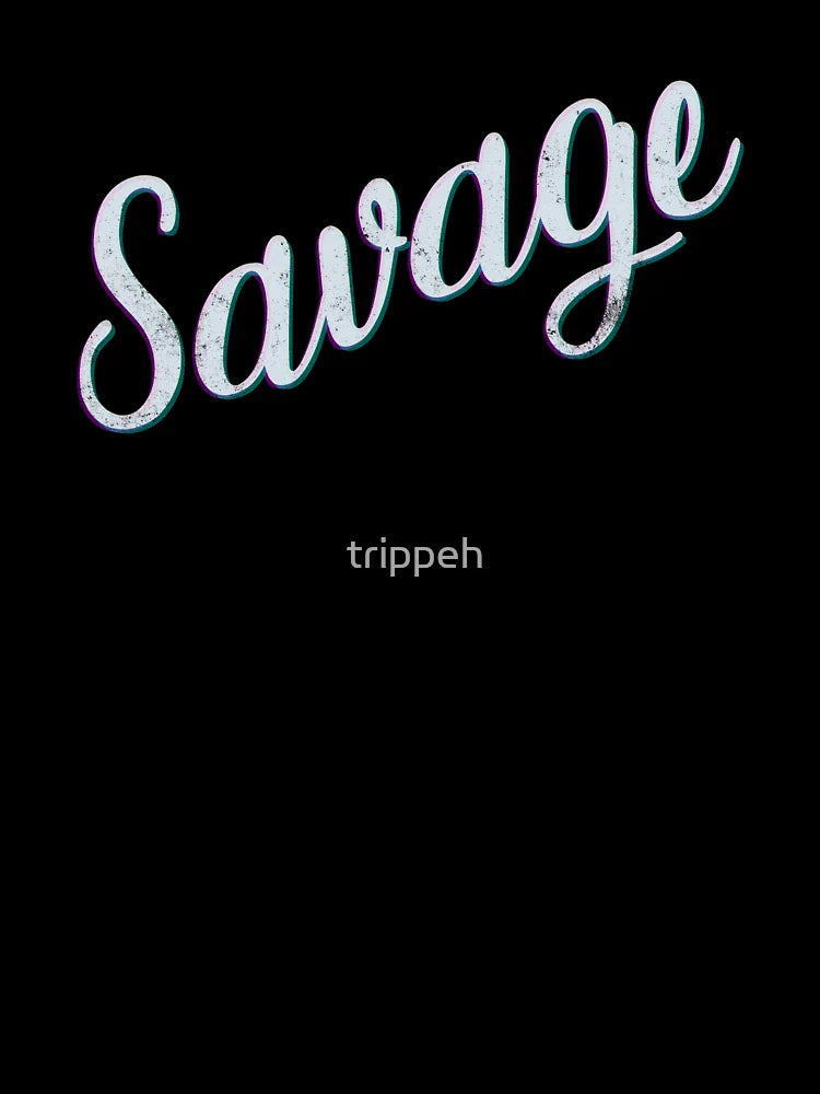 Savage Shirt Anaglyph Style