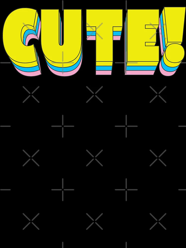 Cute in Yellow Blue and Pink