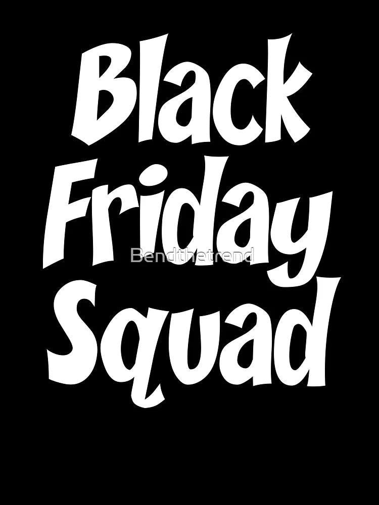 Black Friday Shopping Shopper Gift T Shirt Black Friday Squad