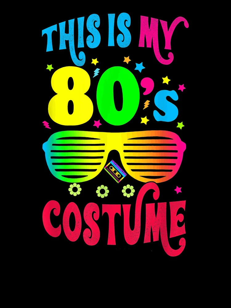 This is my 80s costume  for Women and Men Party Funny