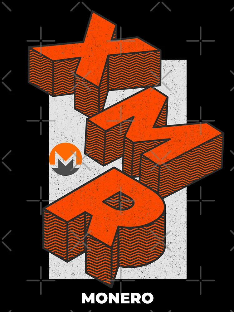 Monero (XMR) Isometric 3D design