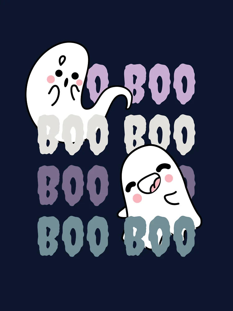 The ghost said BOO! - 08; Palette color: LILAC TREE
