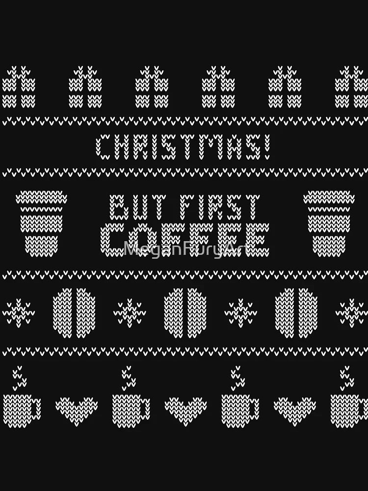 Ugly Coffee Christmas Sweater