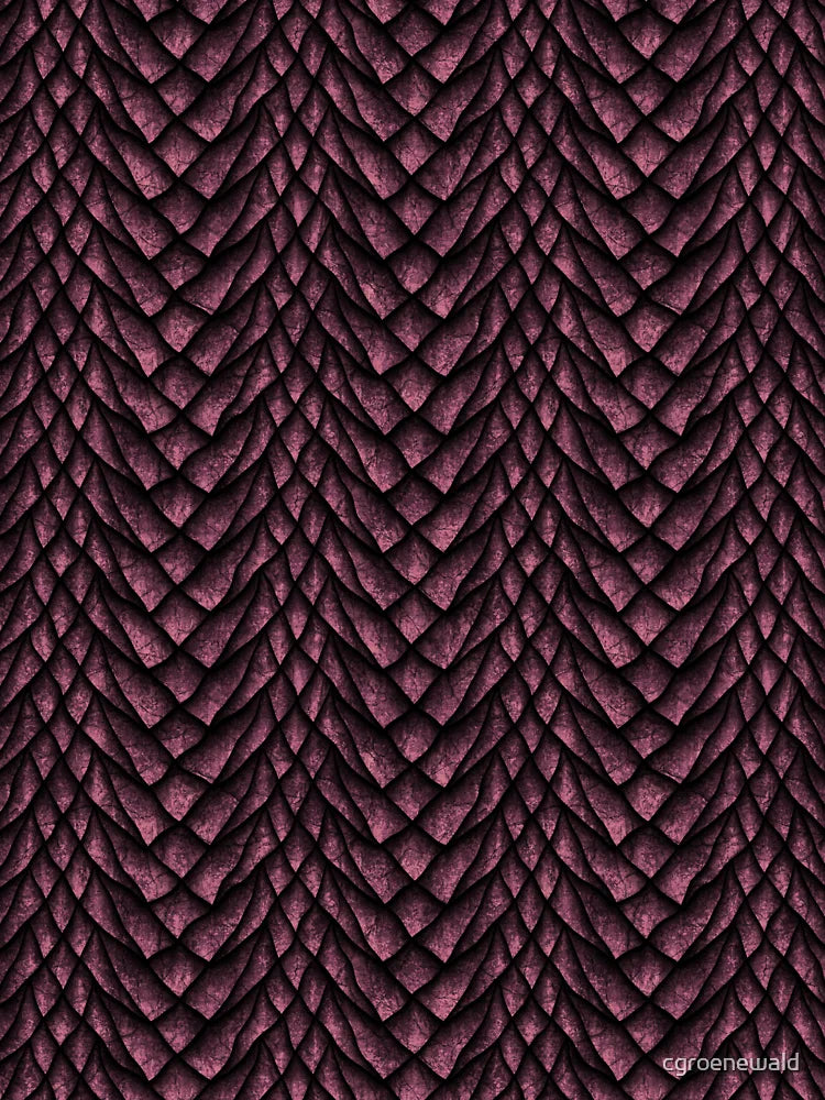 Cool Dragon Scales Design Drawing
