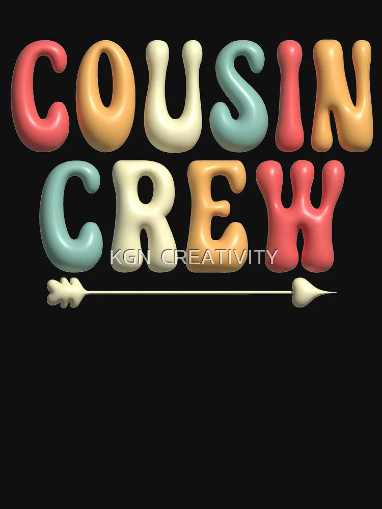 Cousin Crew 3d Balloon Effect T-shirt