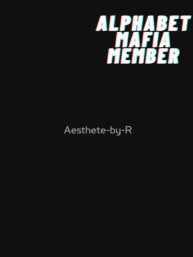 Alphabet Mafia Member (white) - Light Mode